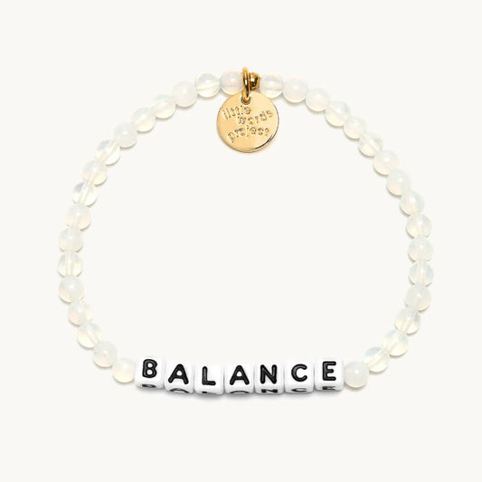 Balance / Opal Little Words Project Beaded Bracelet