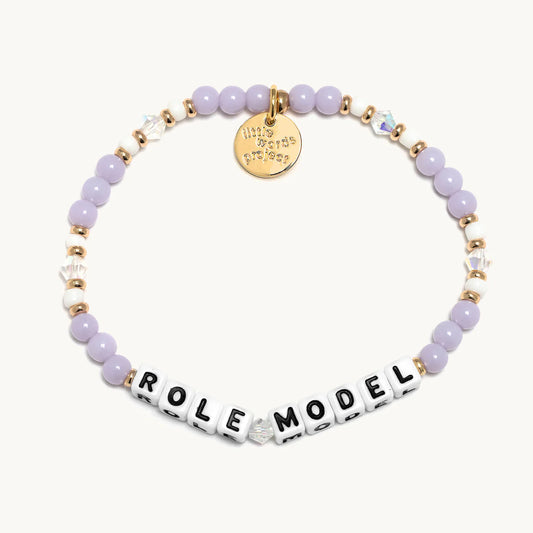 Role Model / Quilted Blanket Little Words Project Beaded Bracelet