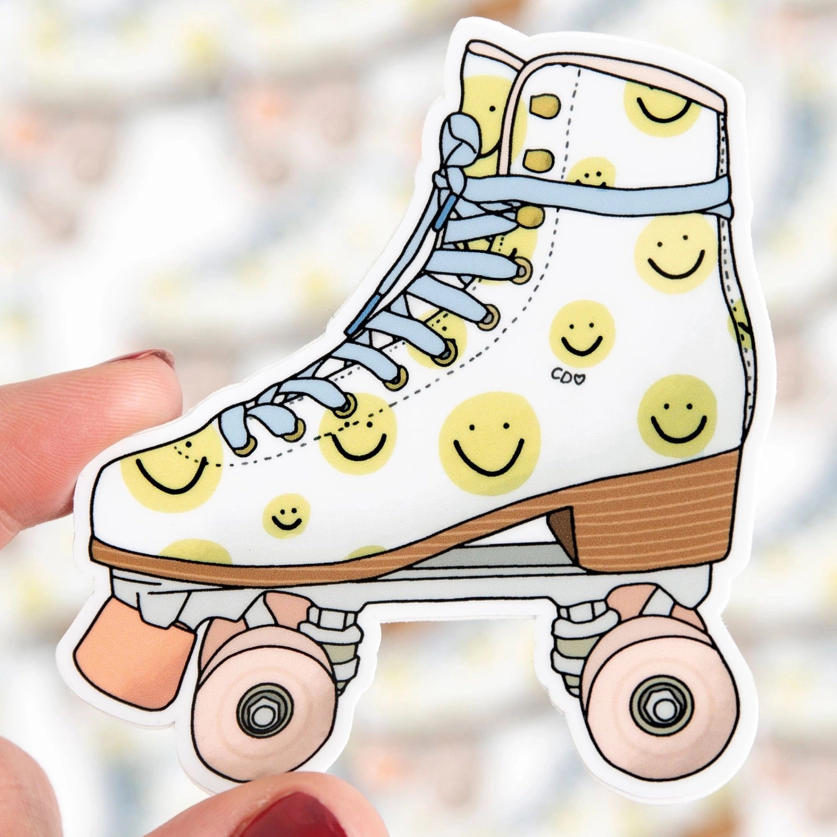 Roller Skate Sticker – Calligraphy Creations In KY