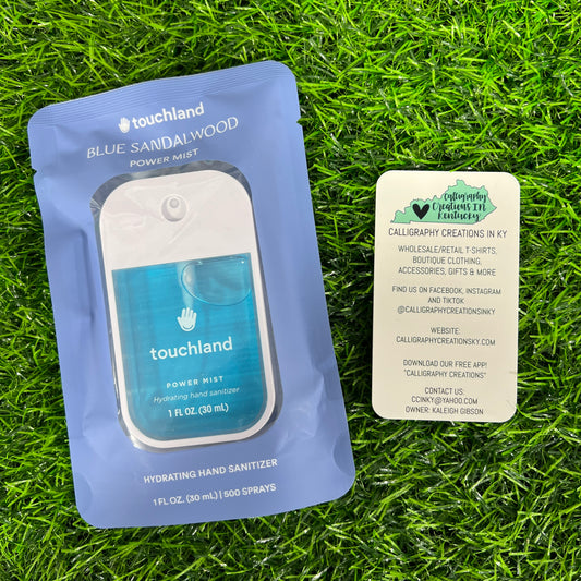 Blue Sandalwood • Touchland Hand Sanitizer