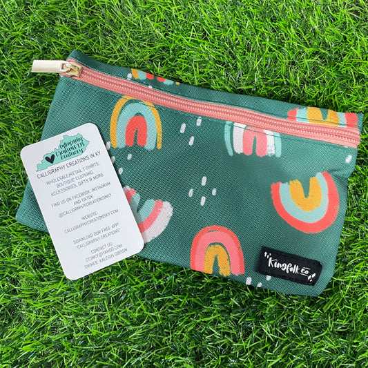 Spring Showers Pencil Pouch