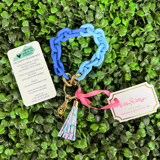 DOORBUSTER • Lilly Pulitzer Keychain- Soleil It On Me