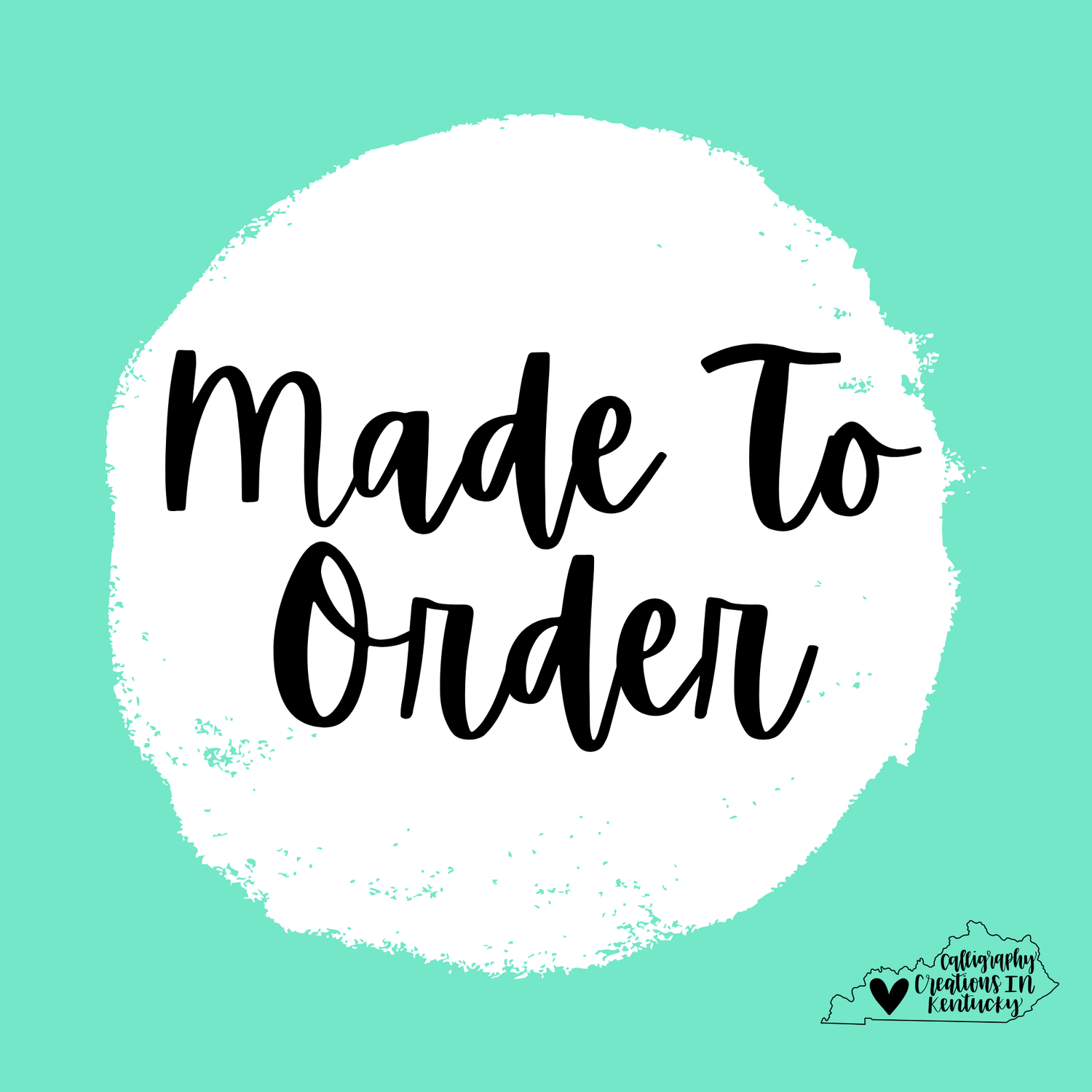 Made To Order / Preorders