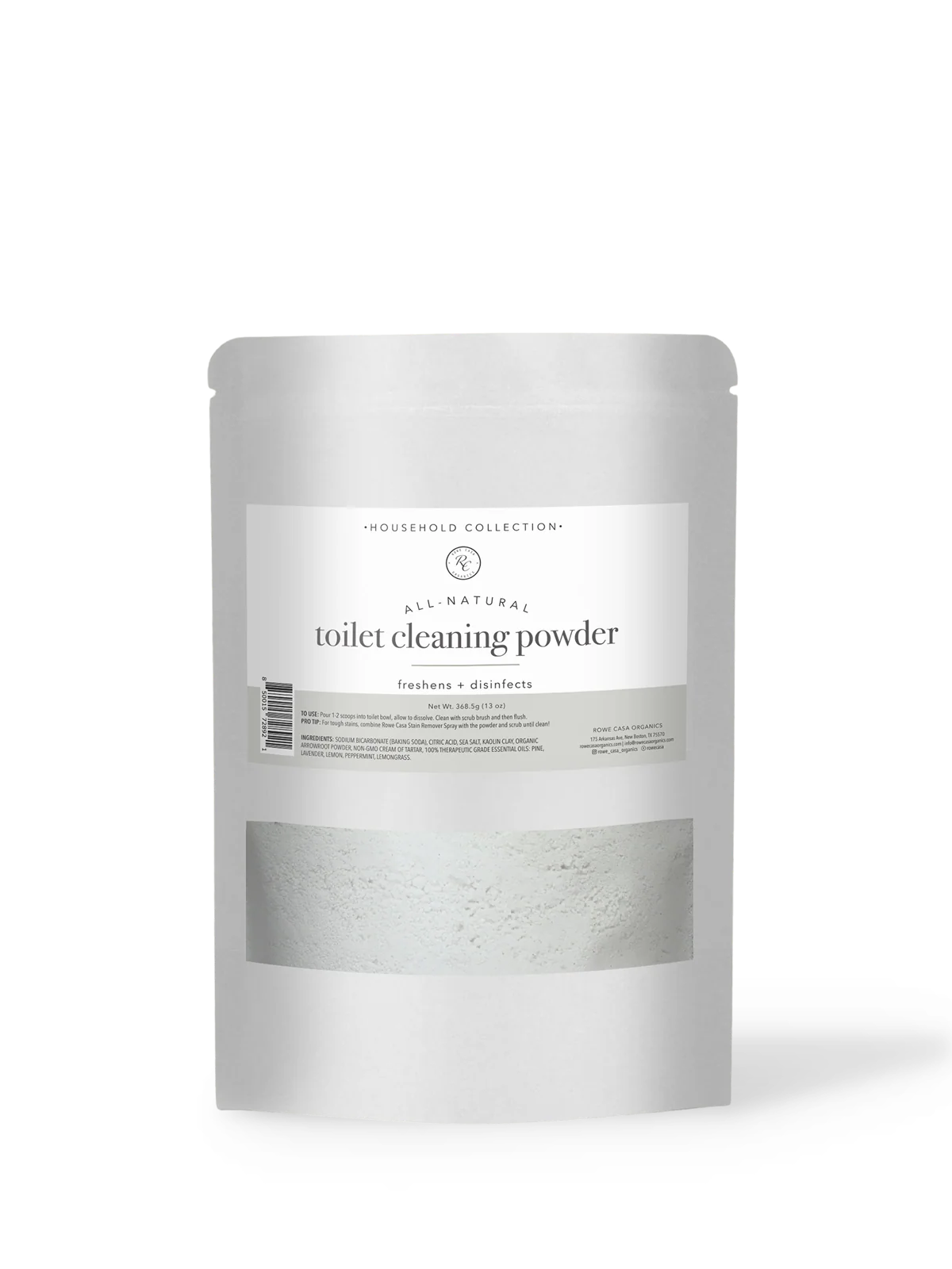 Rowe Casa Organics Toilet Cleaning Powder | 13 oz