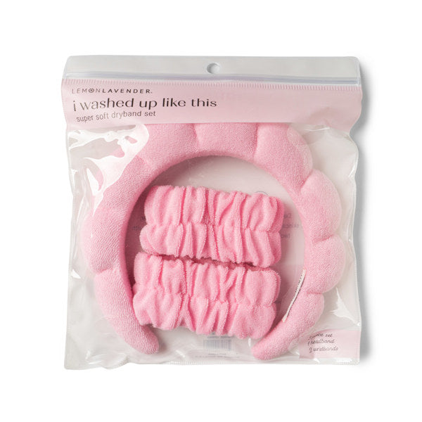 Pink | I Washed Up Like This Headband Set