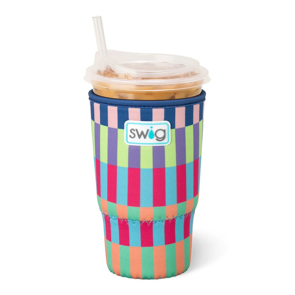 Brite Stripe Large Swig Iced Cup Coolie