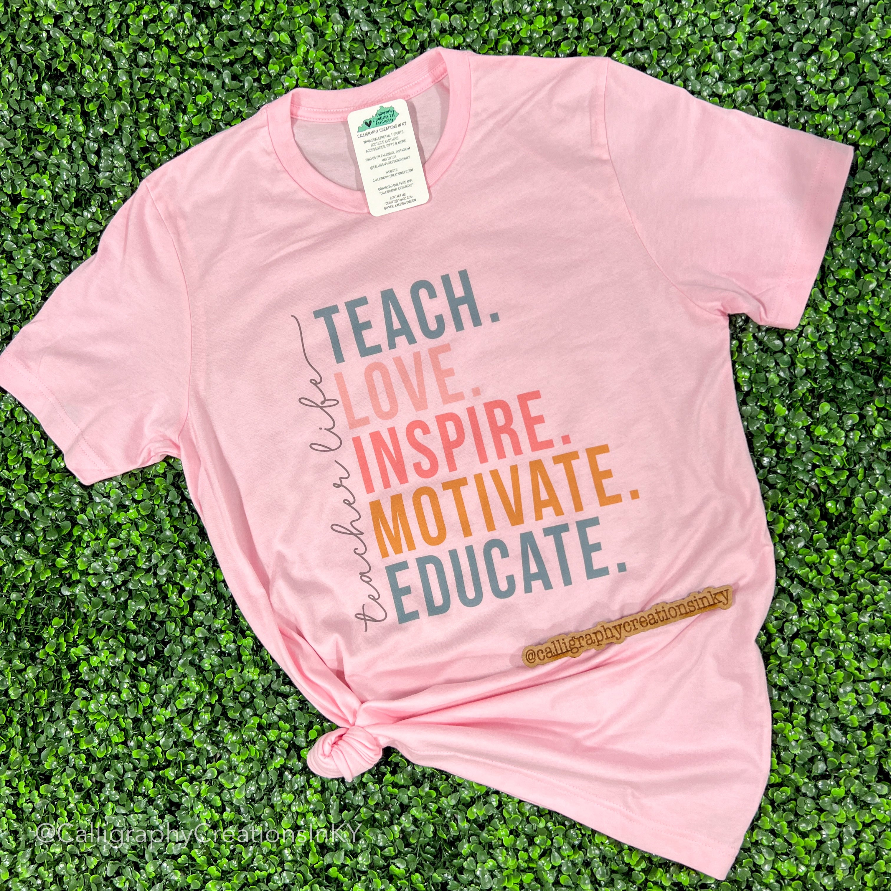 Teacher Life Tee  *FINAL SALE*