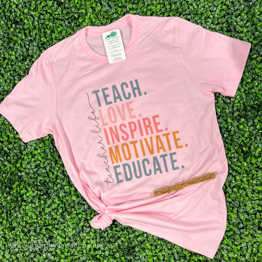 Teacher Life Tee
