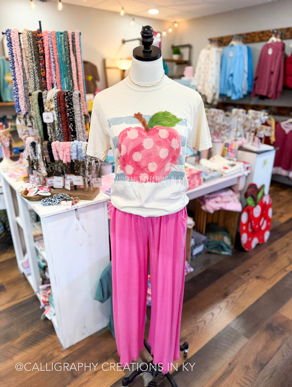 Watercolor Apple CC Tee