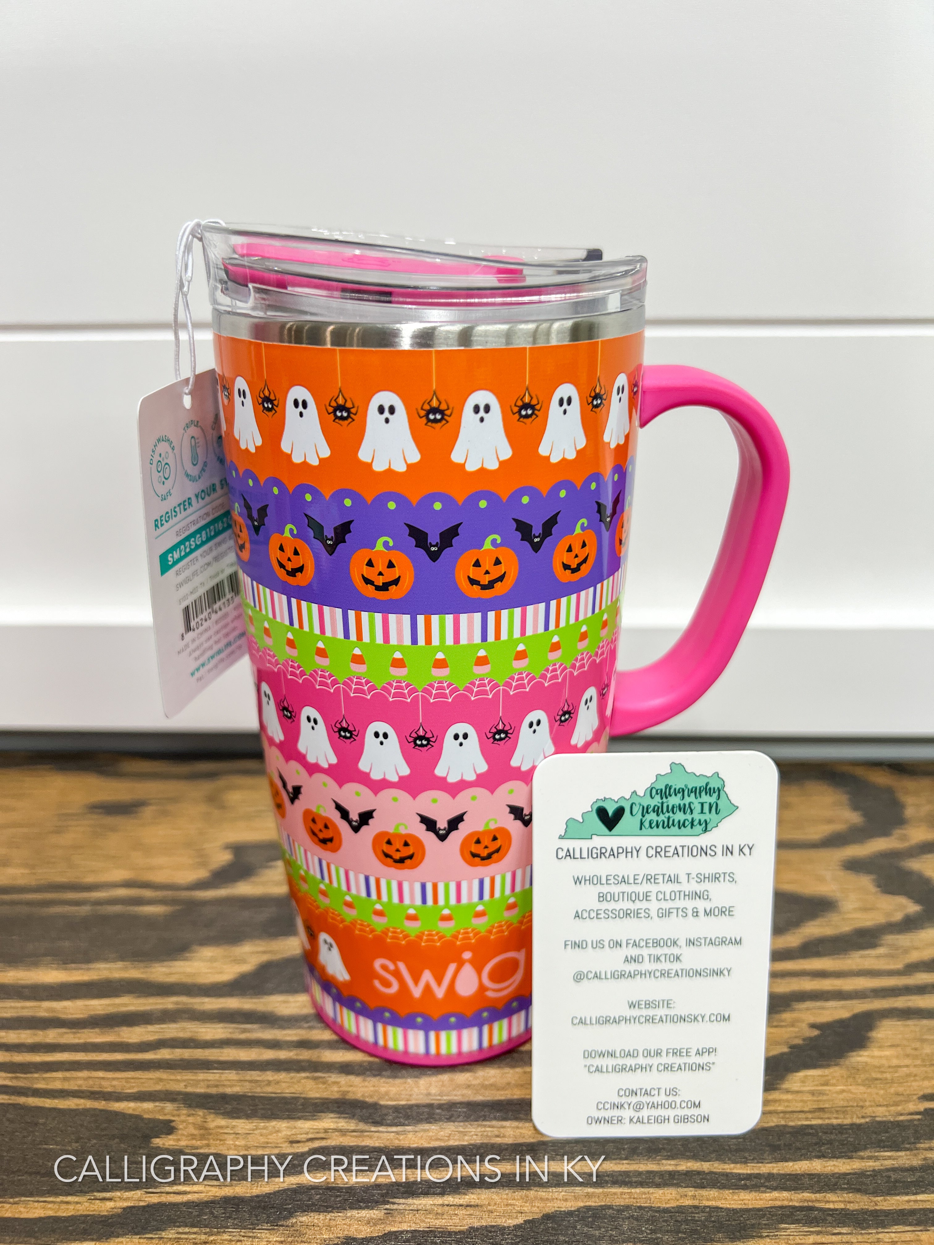 Trick Or Treat 22 oz Swig Travel Mug