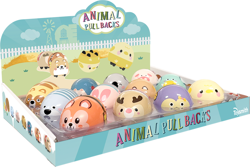 Farm Fresh Animal Pull Back Toy