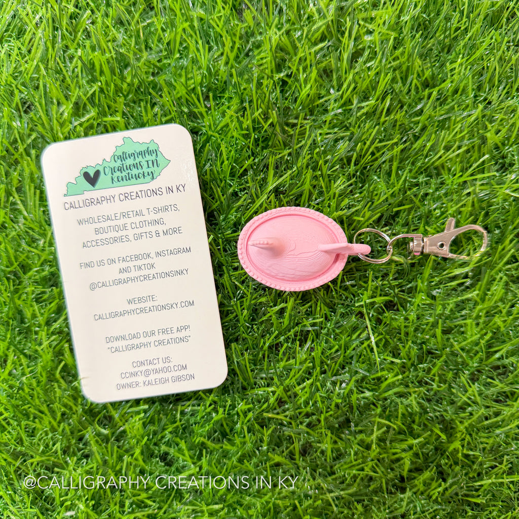 Light Pink | Hen Keychain