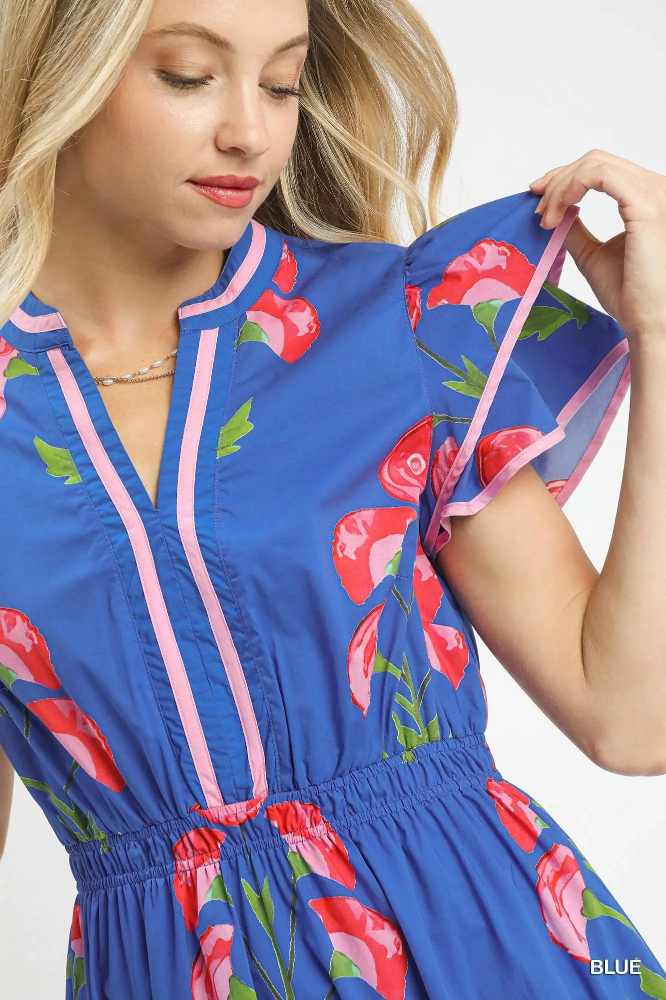 Blue/Pink | Carly Dress