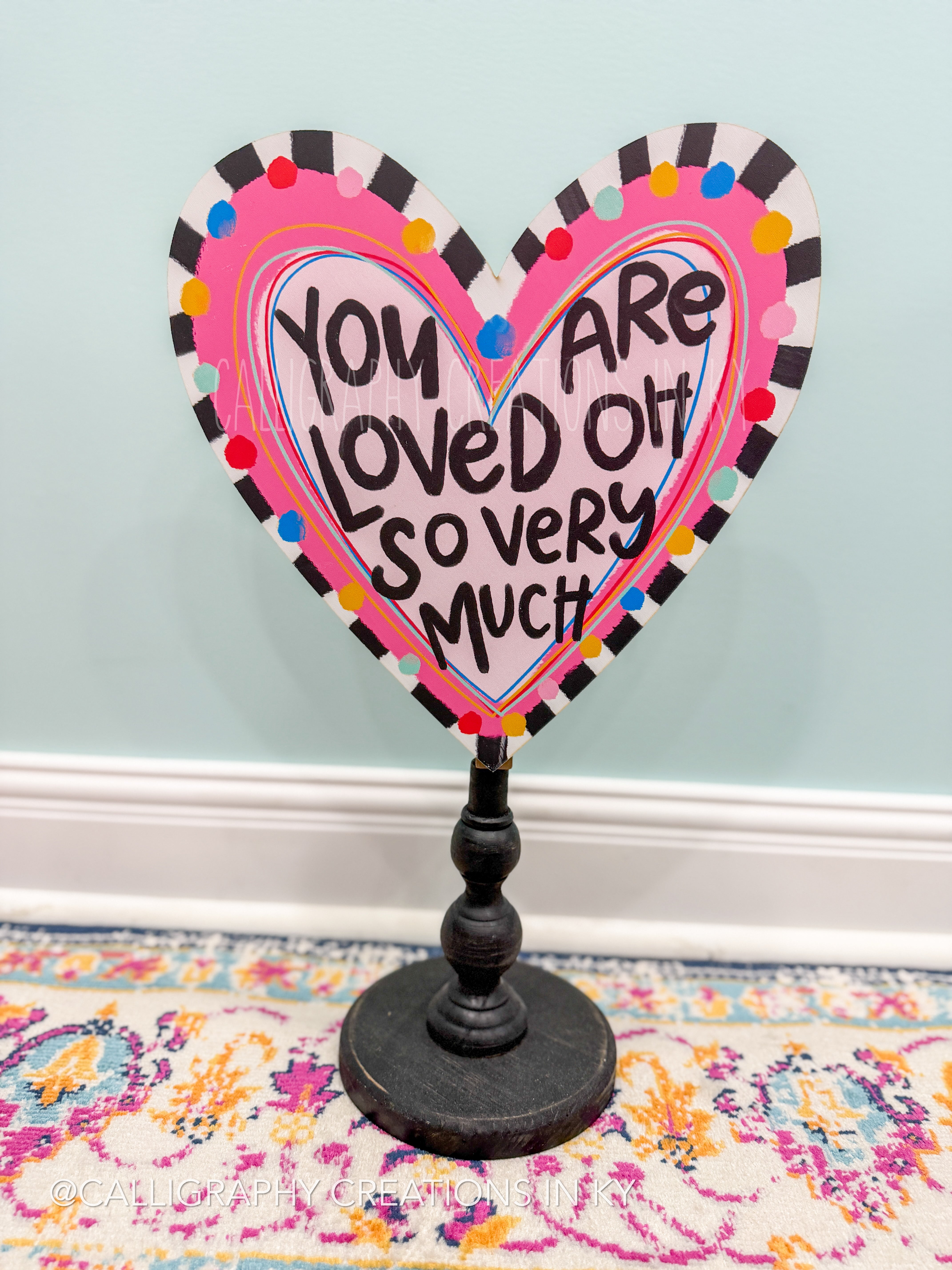 You Are Loved Oh So Very Much Topper - Thumbnail 2