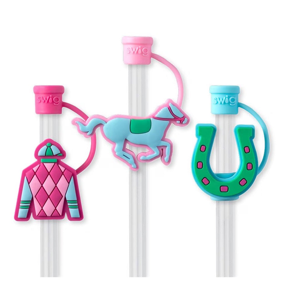 Go Baby Go Swig Straw Topper Set *CLOSING OUT STRAW TOPPER SETS * FINAL SALE*