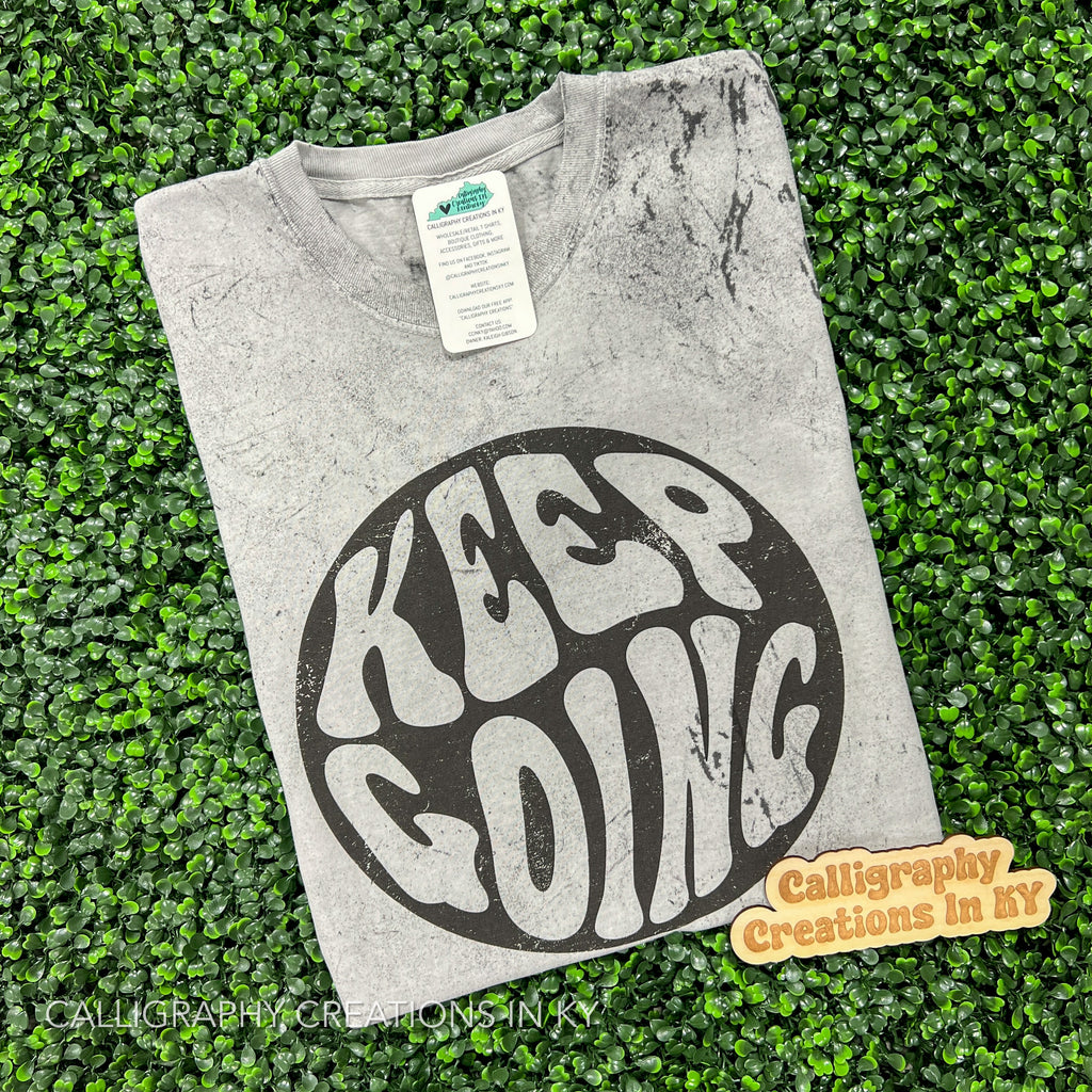 Keep Going Colorblast CC Tee *FINAL SALE*