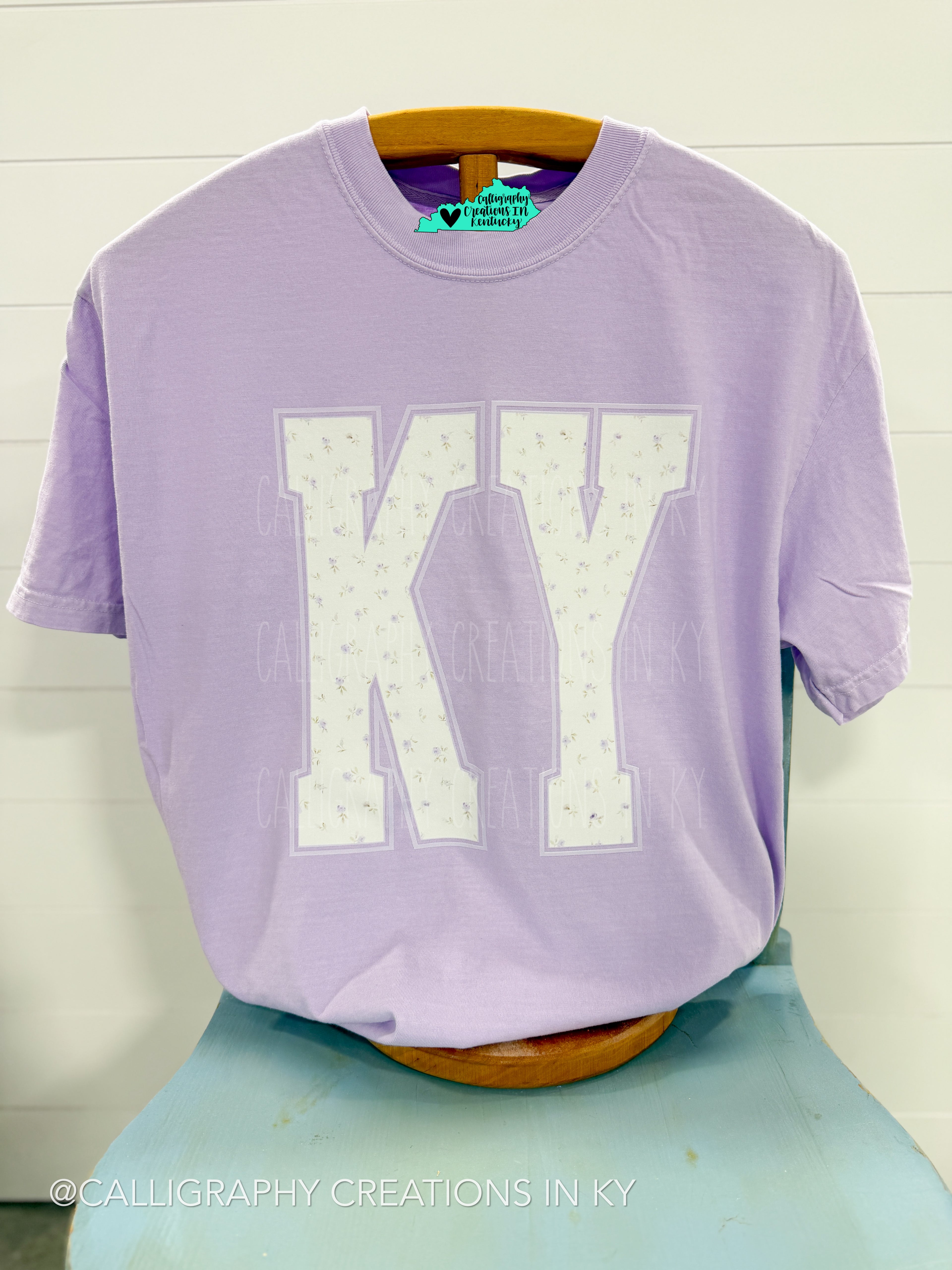 Orchid Floral KY CC Tee