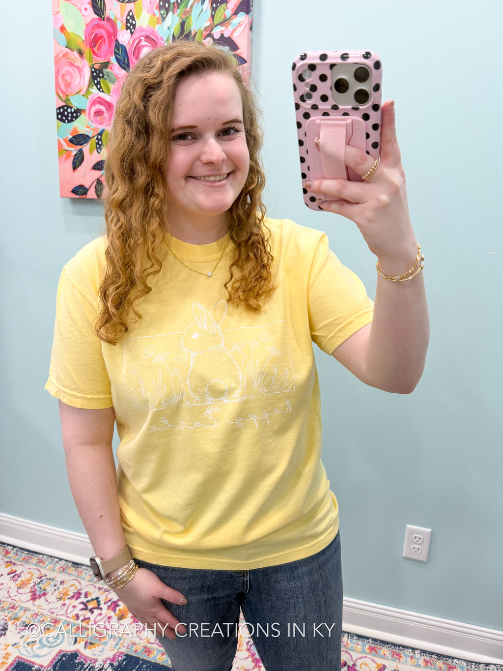 Yellow • Happy Easter CC Tee