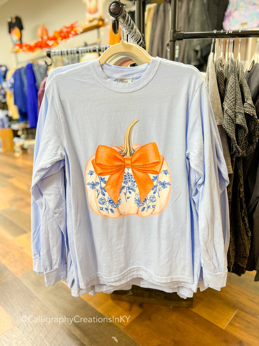 Blue Pumpkin LS Tee