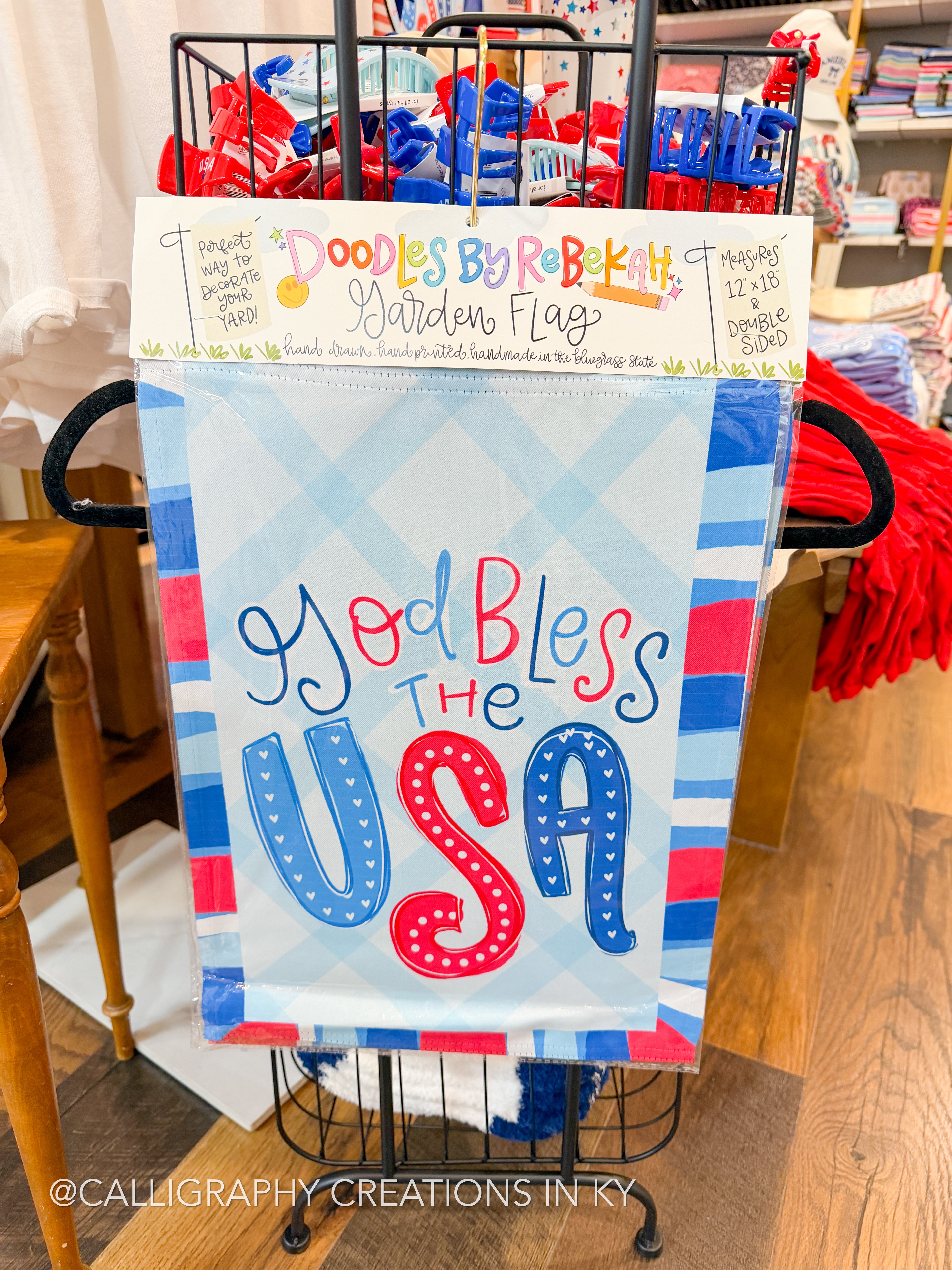 God Bless The USA Garden Flag