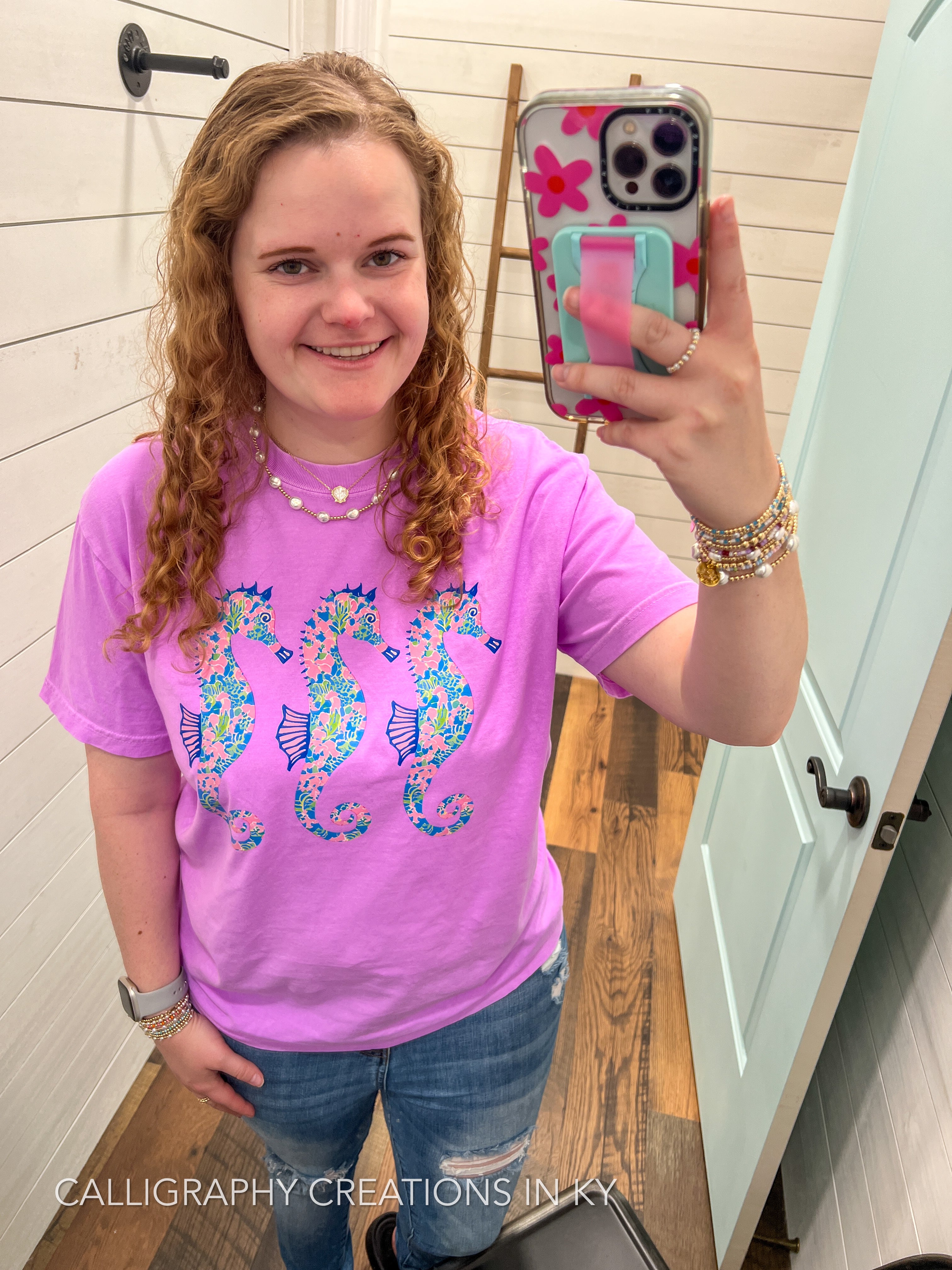 Seahorse Trio CC Tee