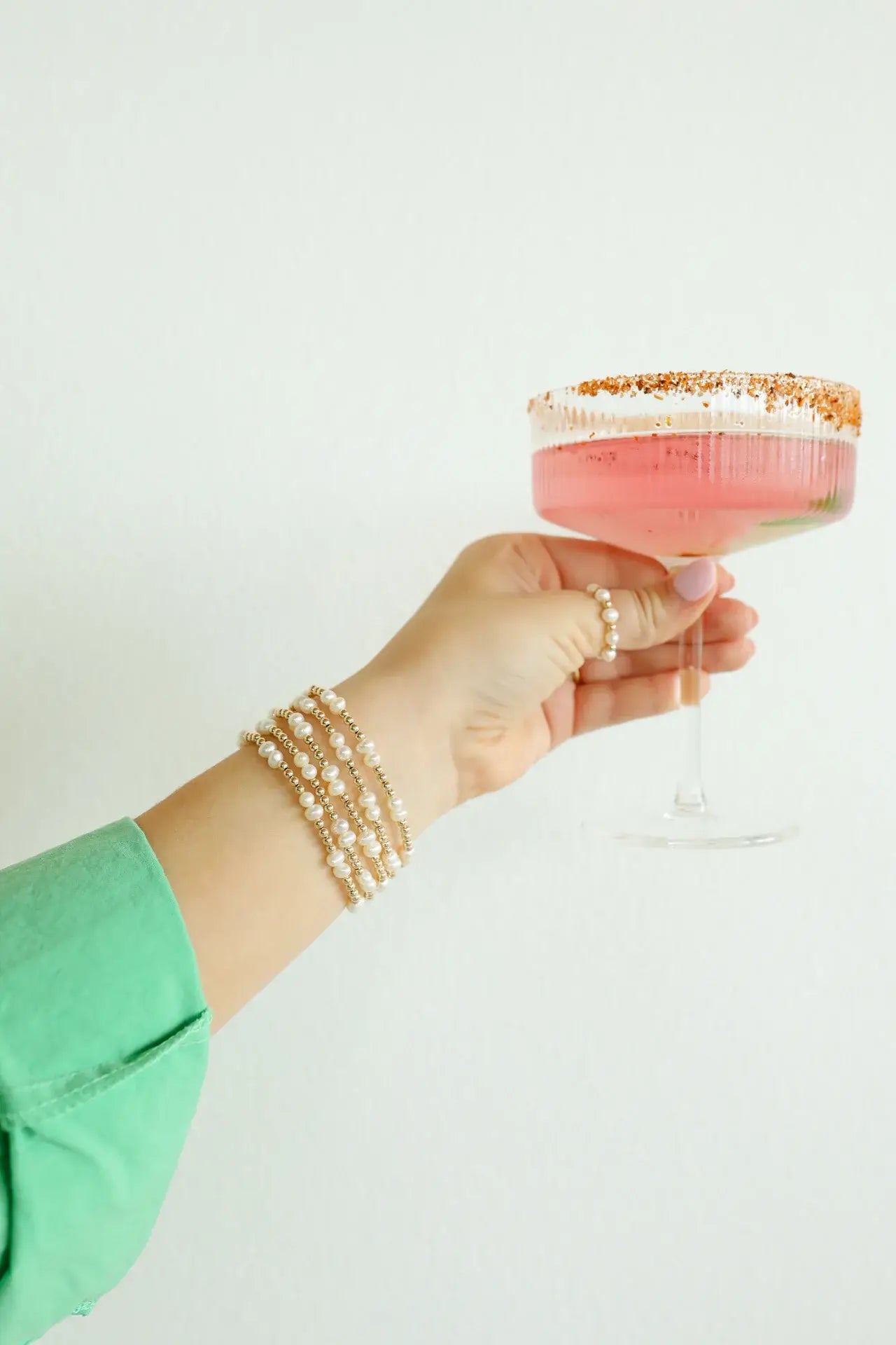 Coastal Pearl Ring | Beaded Blondes