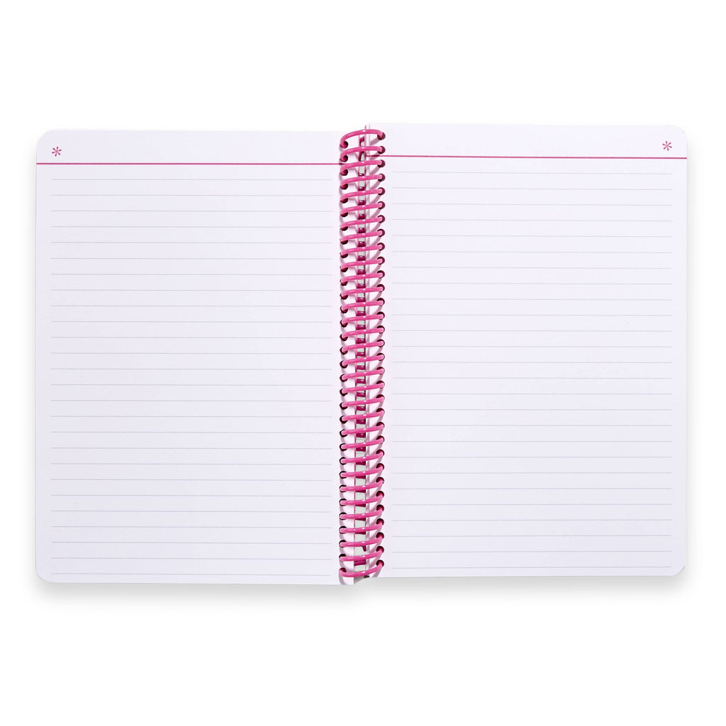 A5 Monochrome Lined Notebook - Sunset