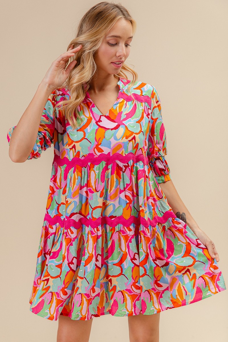 Happy Days Short Dress *FINAL SALE*