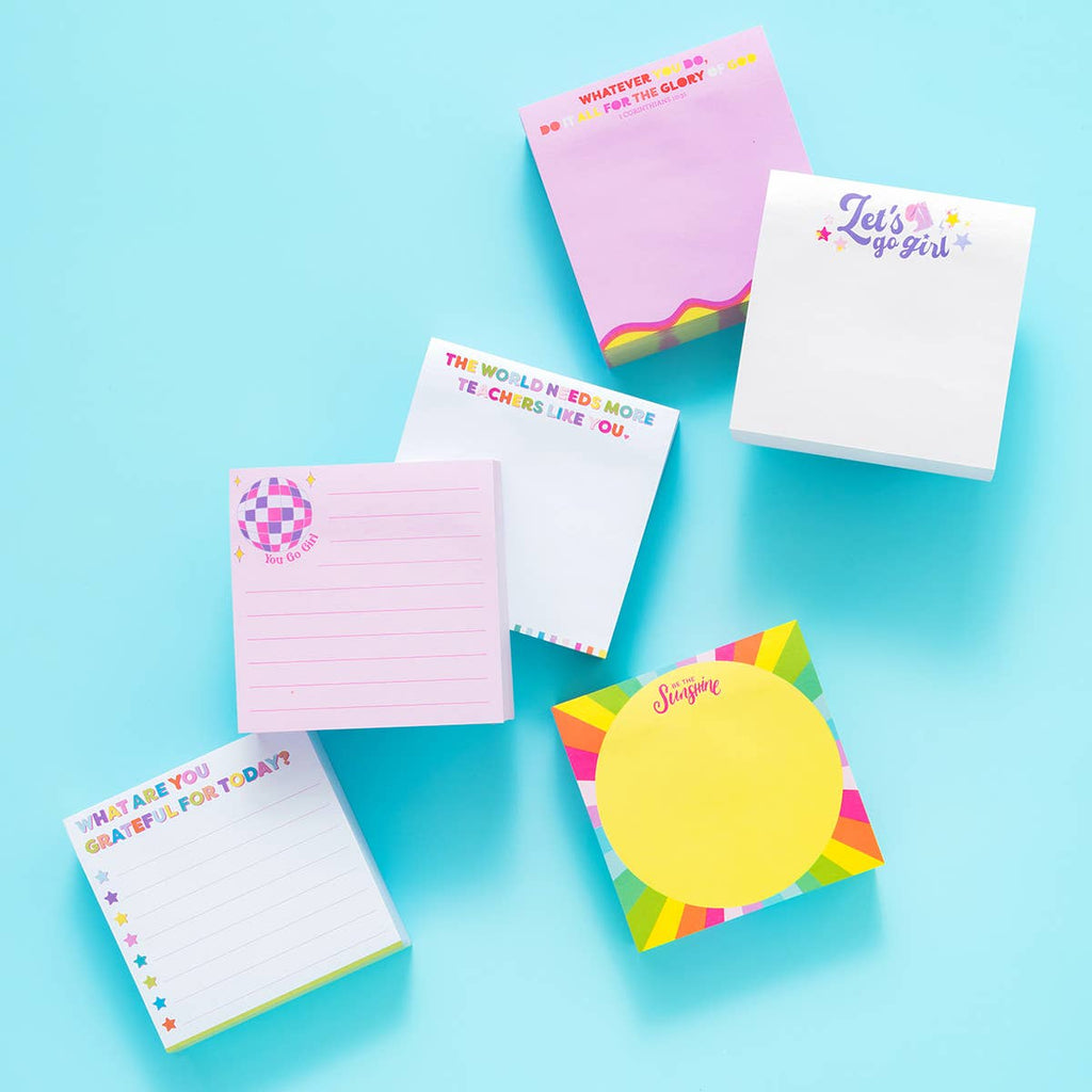 The World Needs More Teachers Like You Sticky Notepad