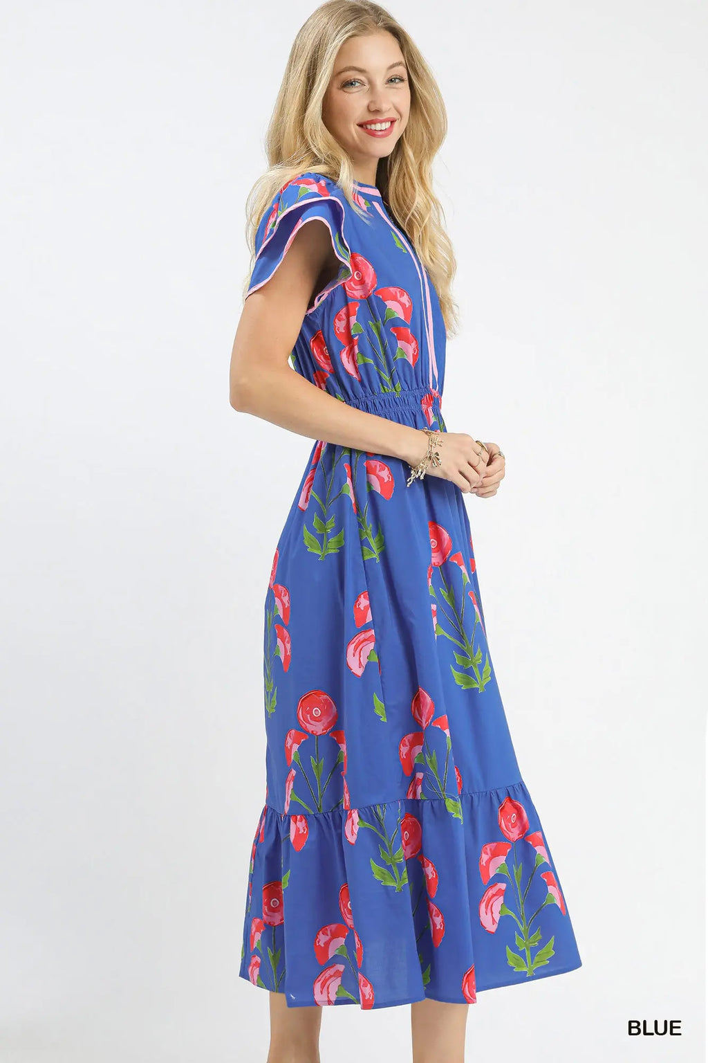 Blue/Pink | Carly Dress