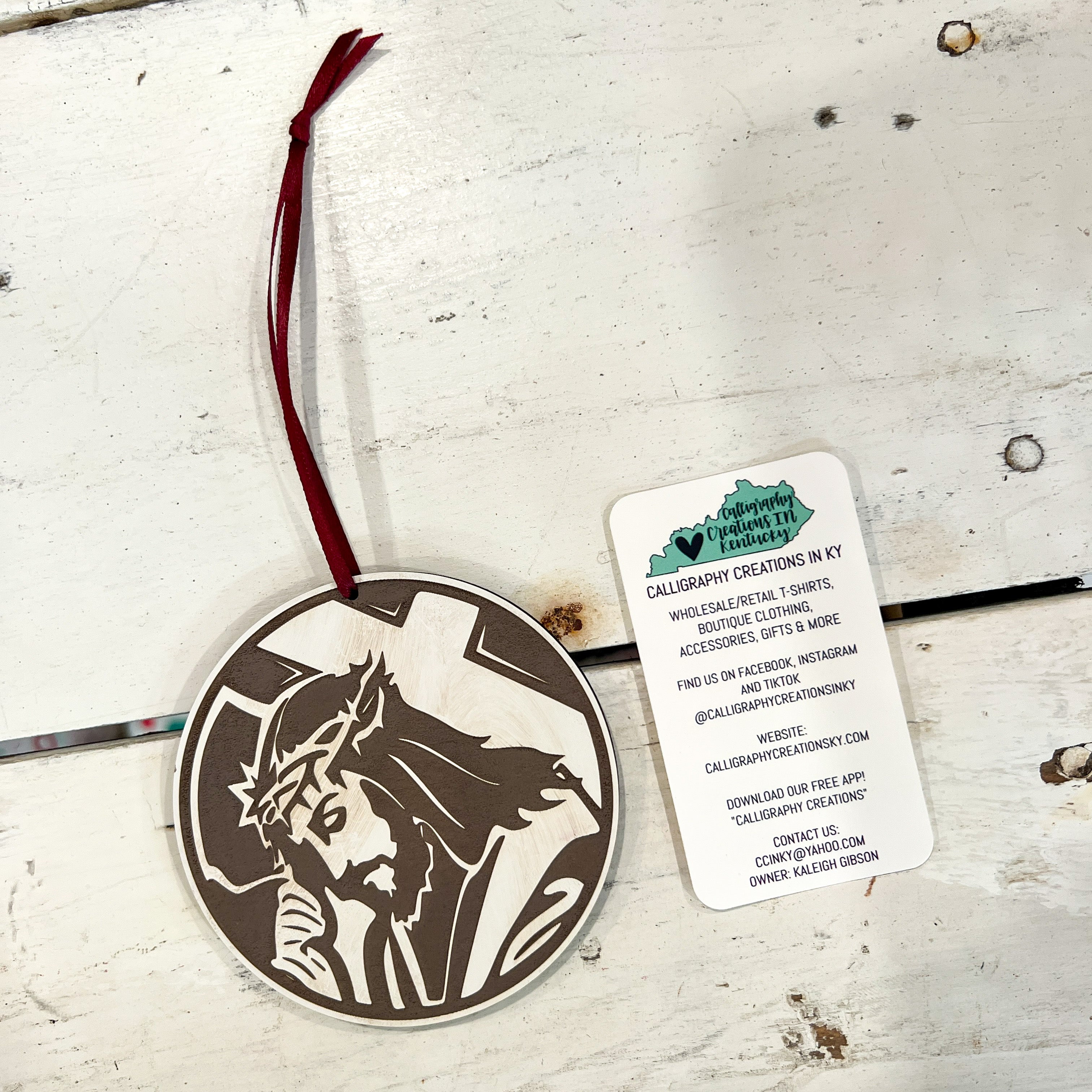 Jesus Ornament