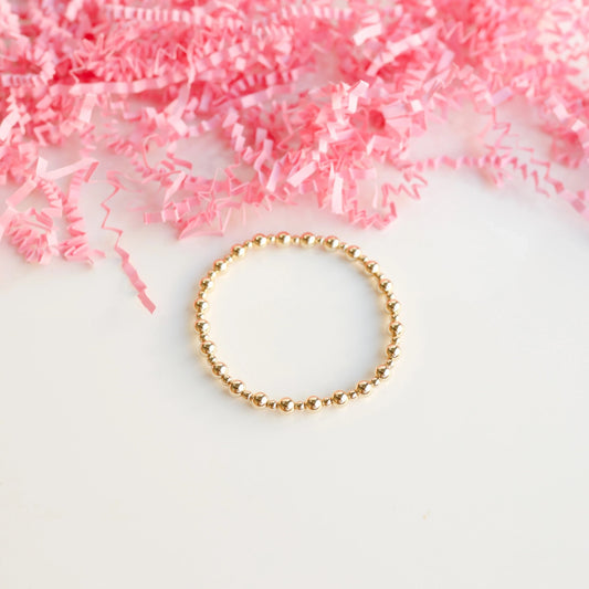 Gold Katy Beaded Blondes Bracelet