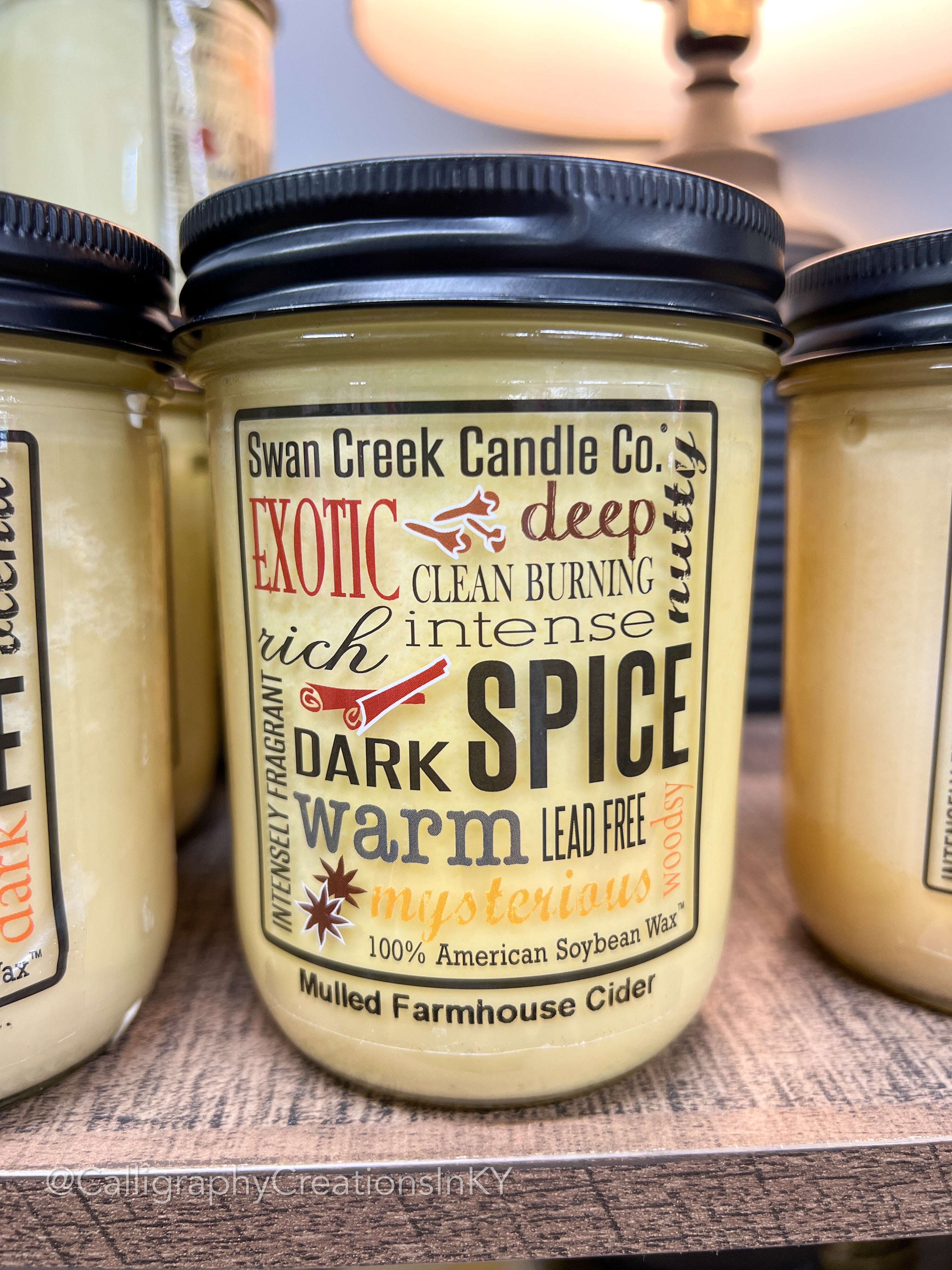 SCC Mulled Farmhouse Cider-Small 12 oz Candle