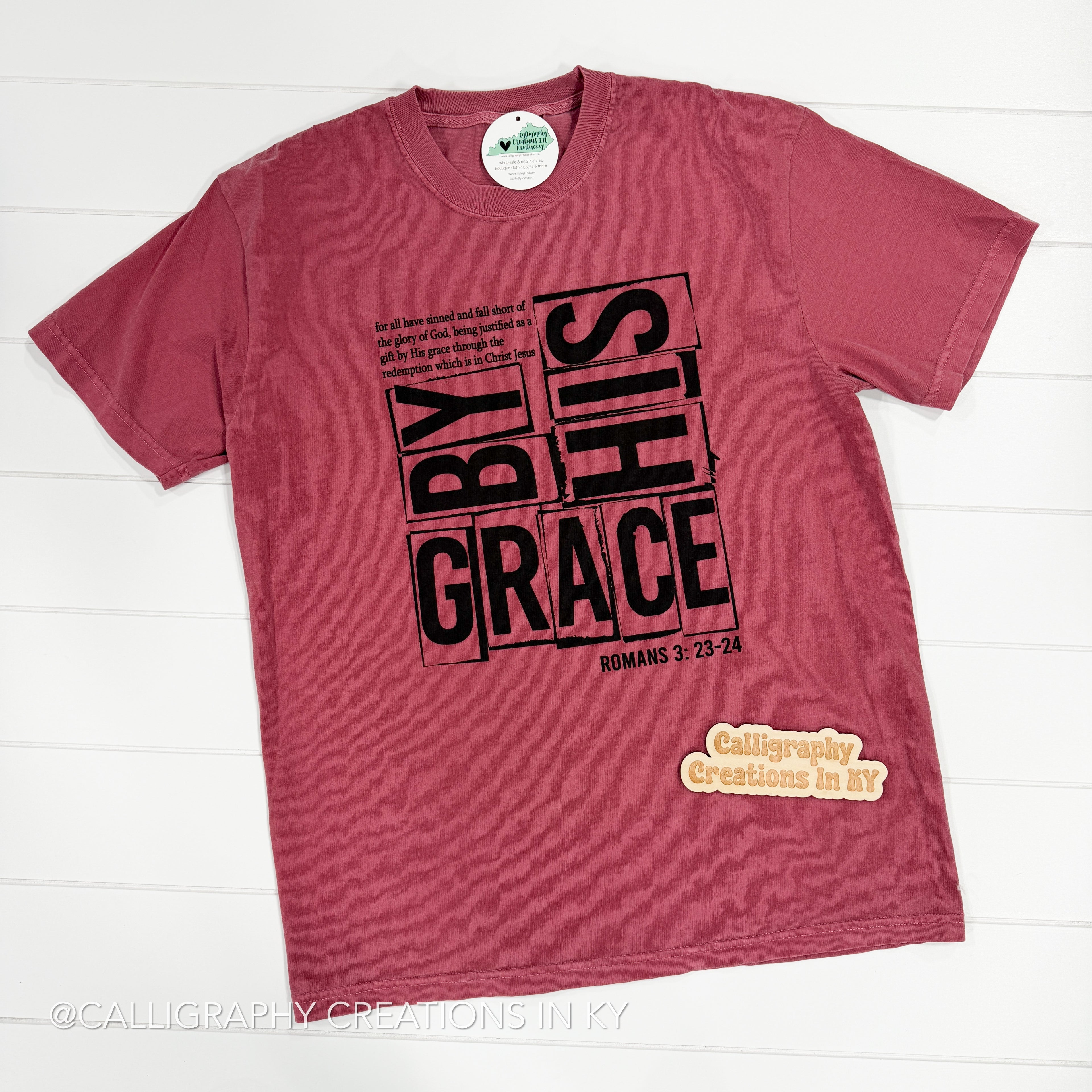 By His Grace CC Tee