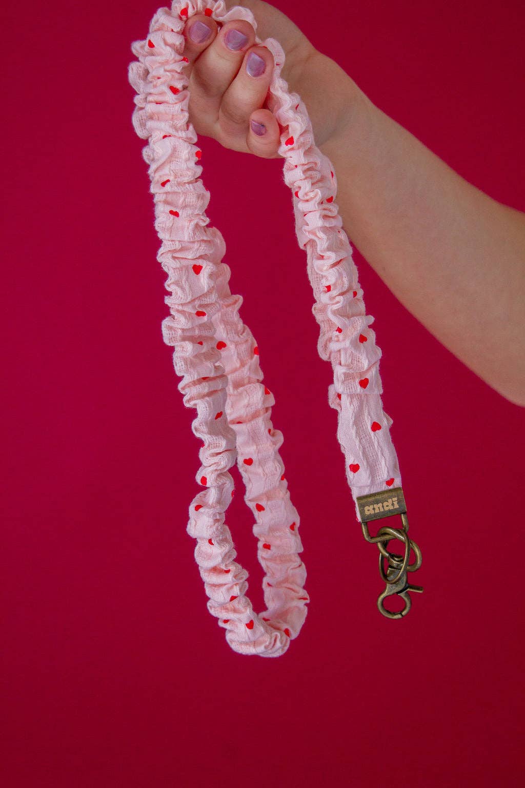 Be Mine Scrunchie Lanyard