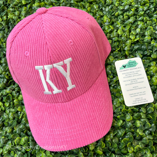 Pink | KY Corduroy Hat