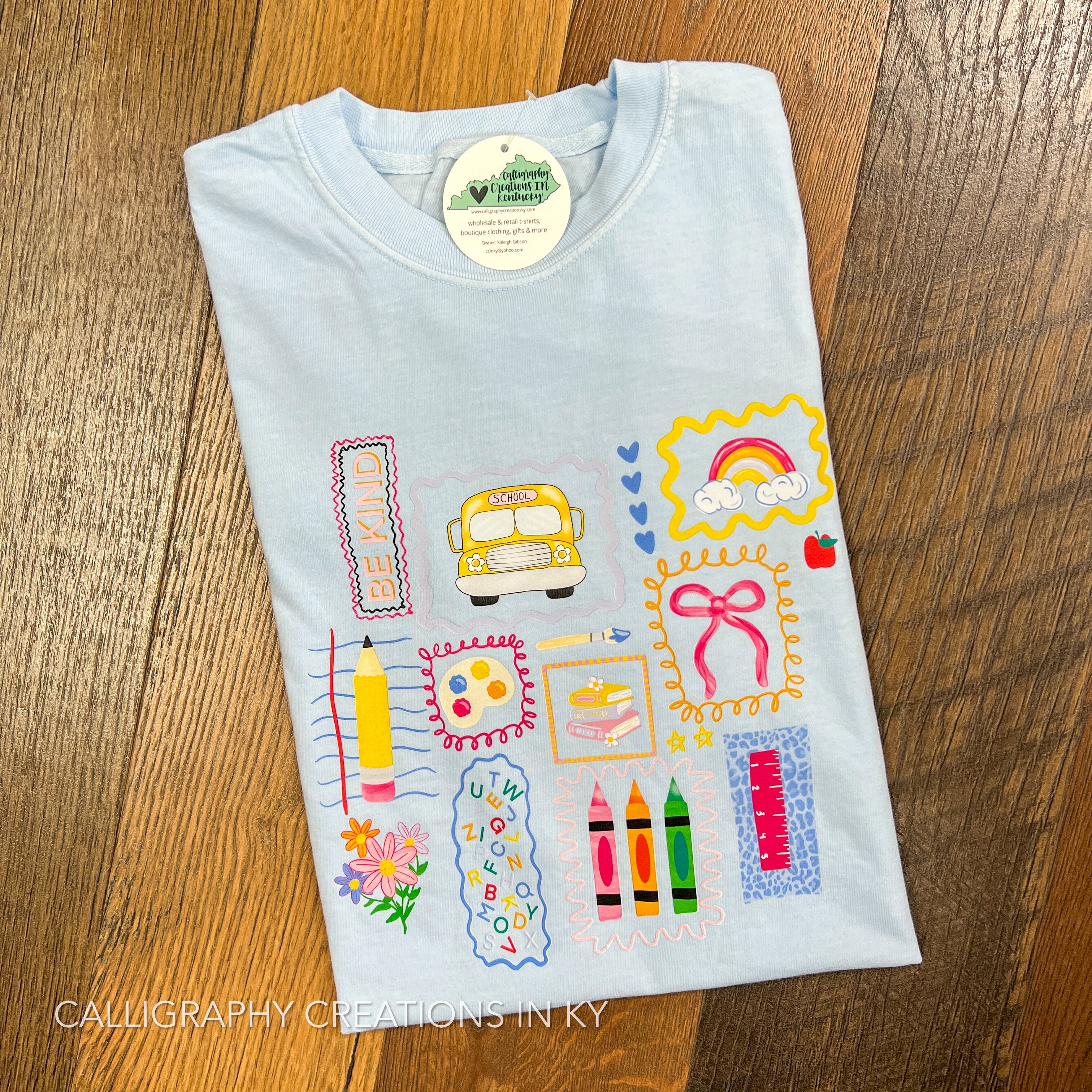 YOUTH School Doodles CC Tee