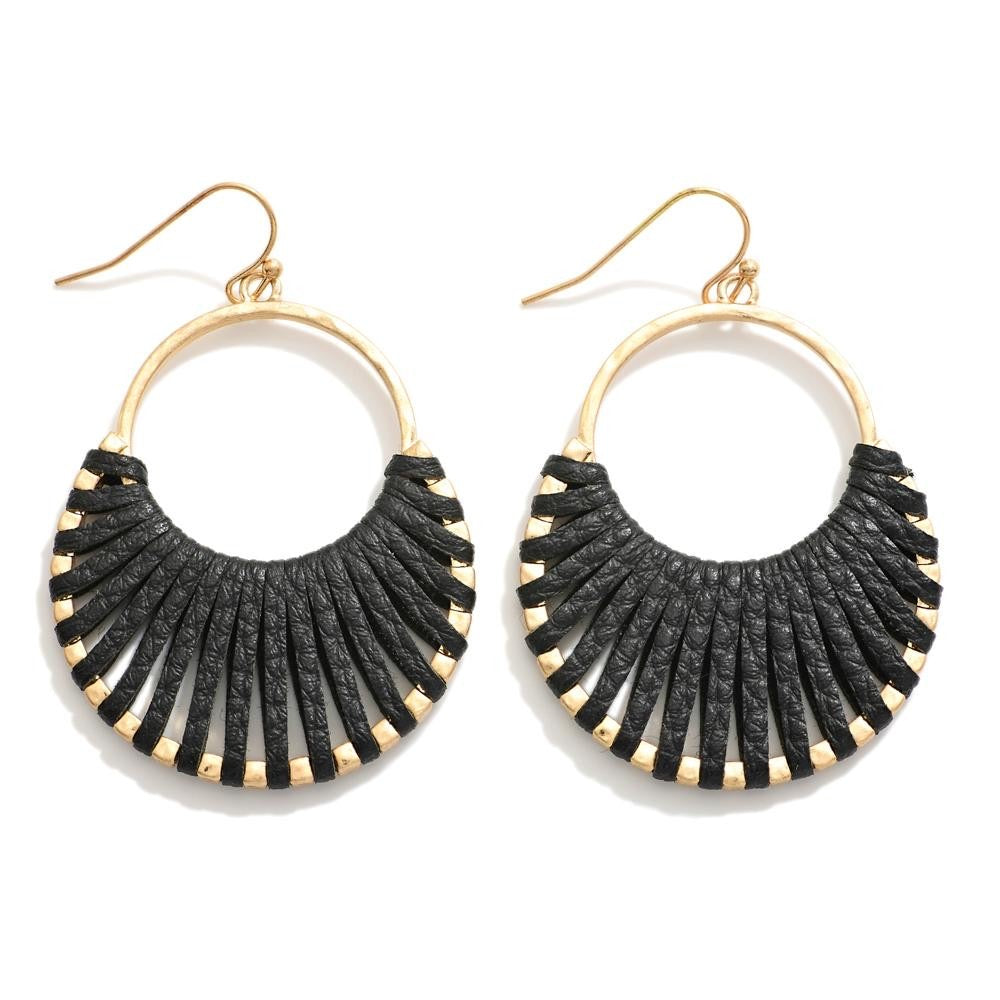 Black | Natalia Earrings