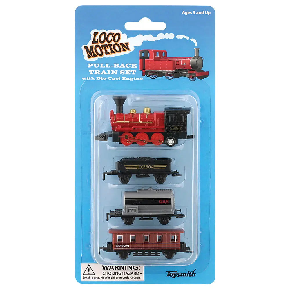 Pull Back Train Set