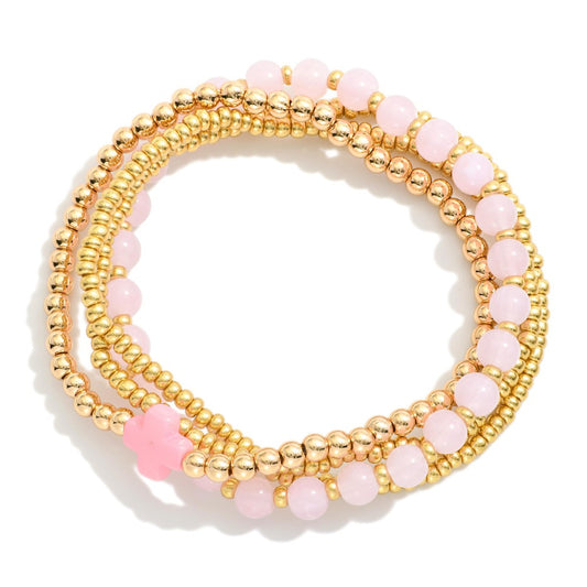 Pink | Caylin Bracelet Set