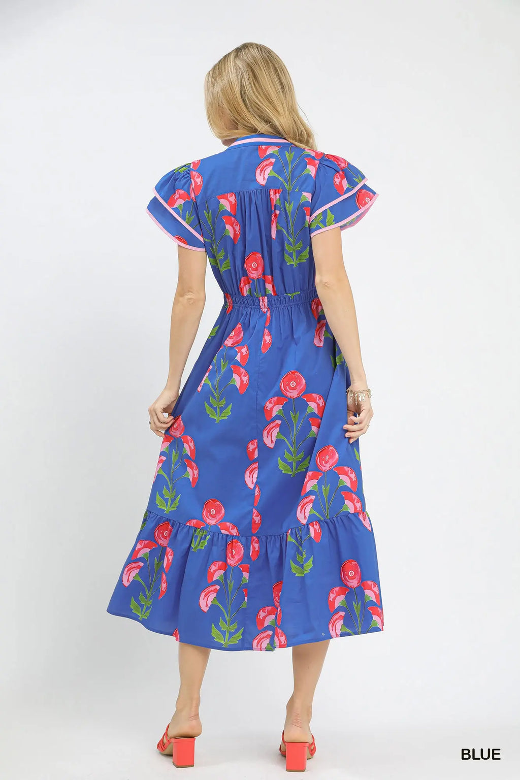 Blue/Pink | Carly Dress