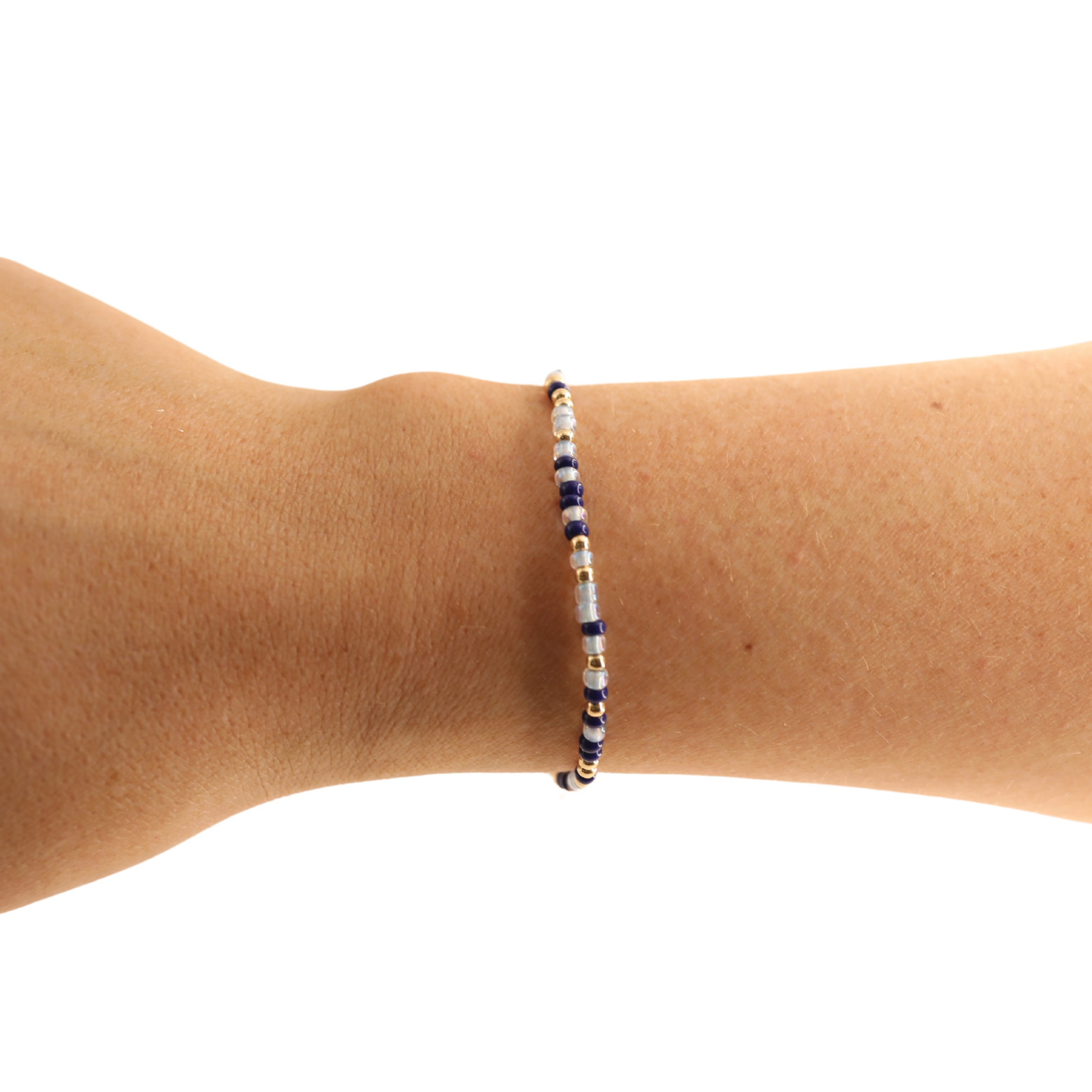 No Blues Here Sprinkle Bracelet: Standard 6.75 inch | Beaded Blondes