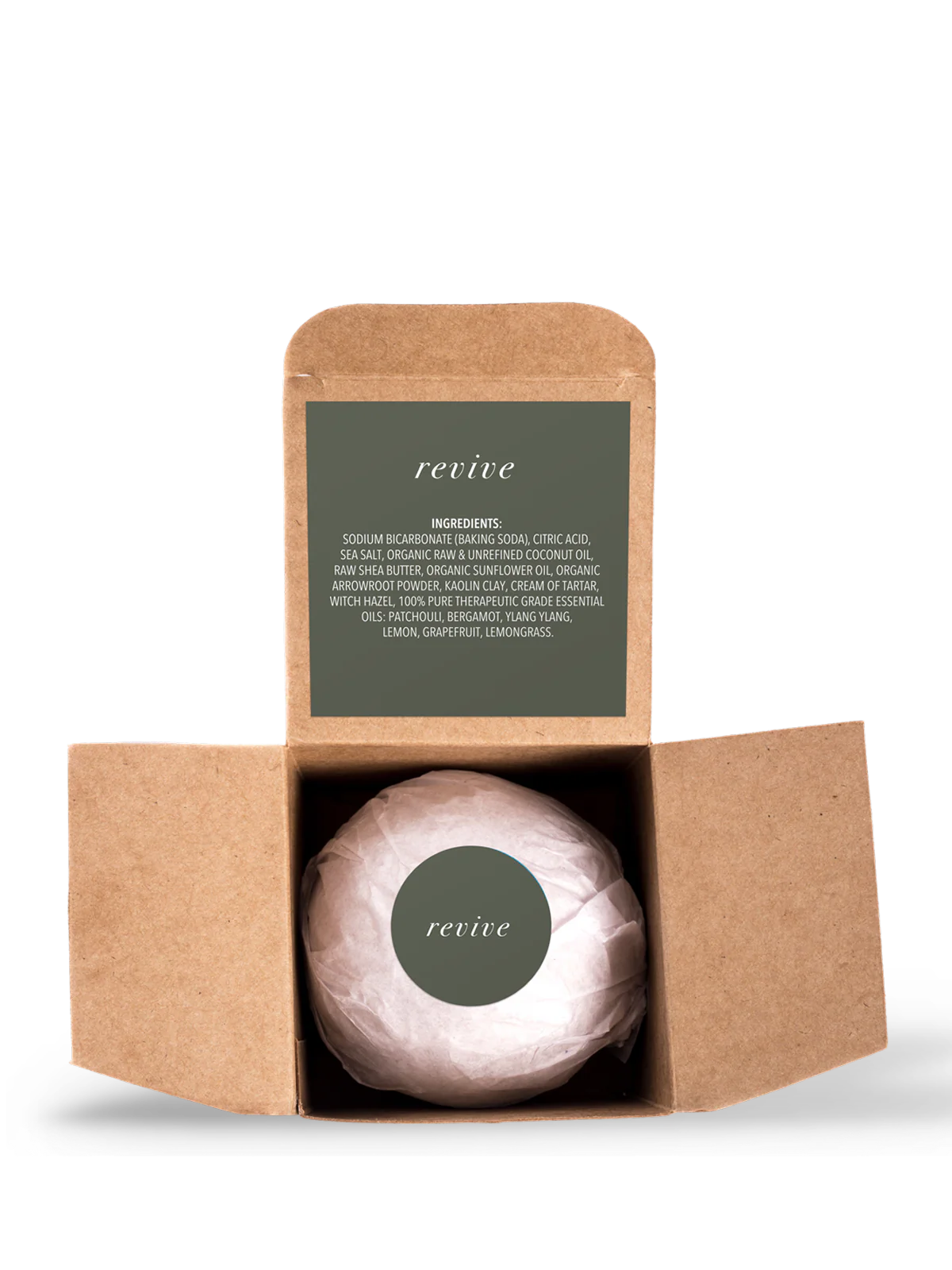 Rowe Casa Organics Bath Bomb | Individual Revive
