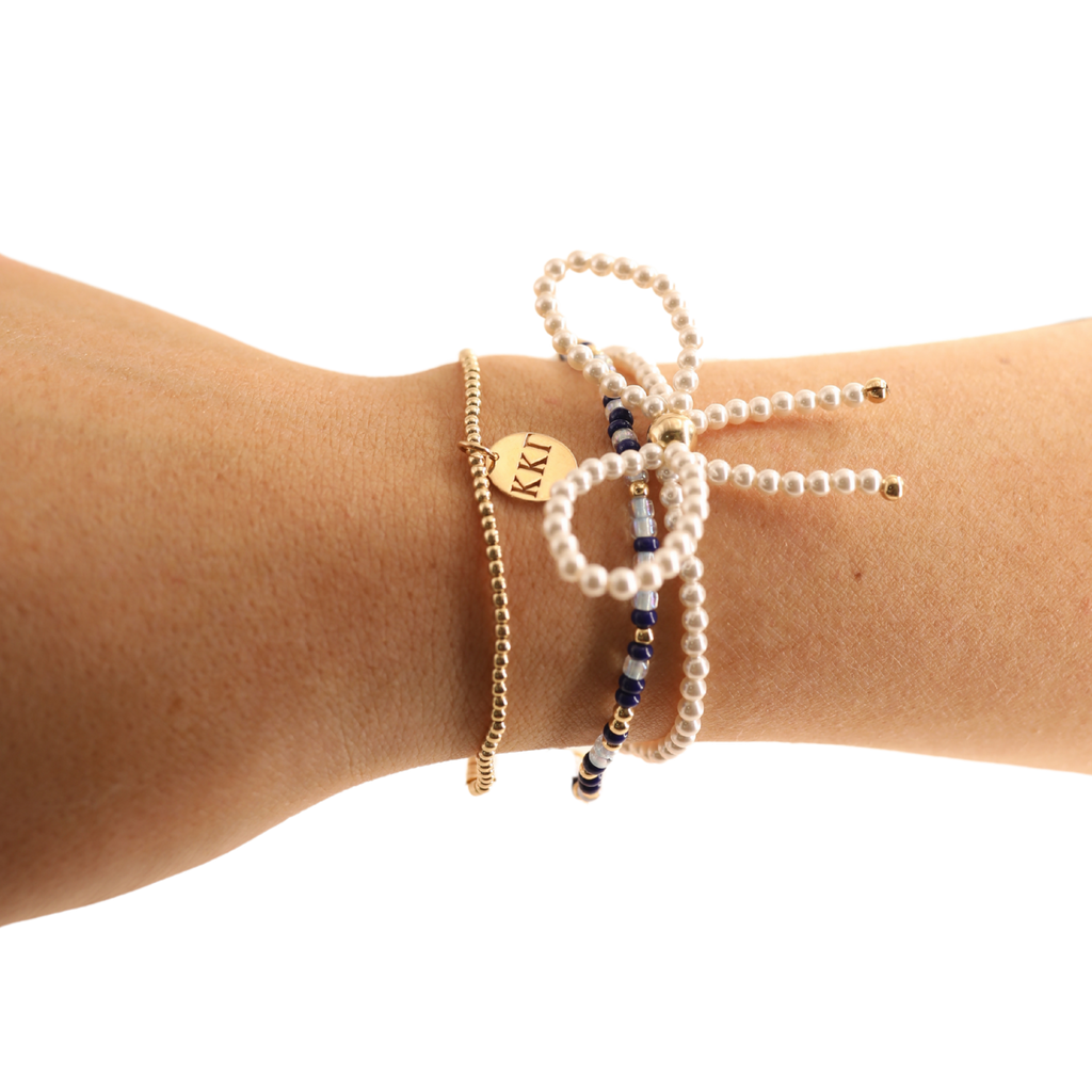 No Blues Here Sprinkle Bracelet: Standard 6.75 inch | Beaded Blondes