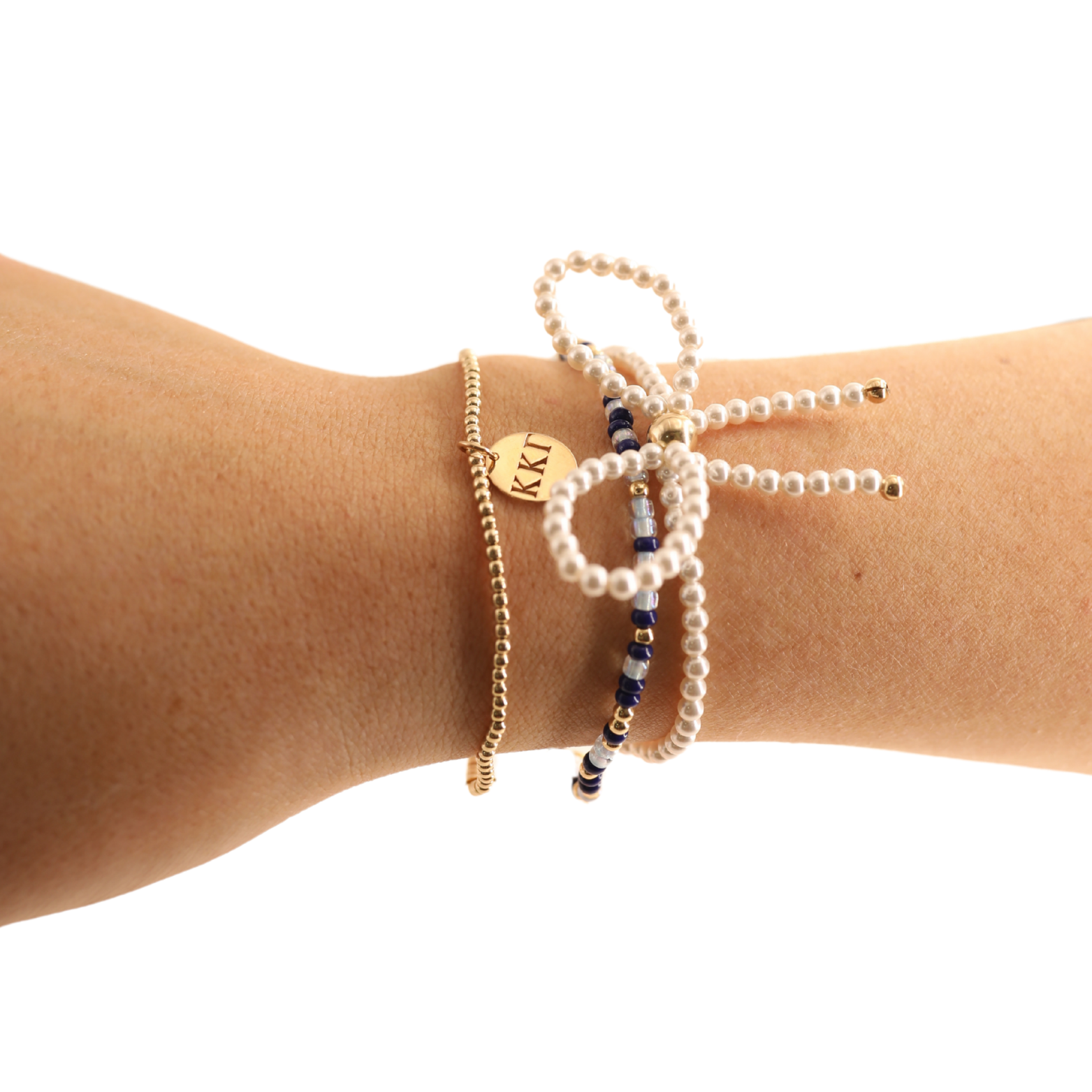 No Blues Here Sprinkle Bracelet: Standard 6.75 inch | Beaded Blondes