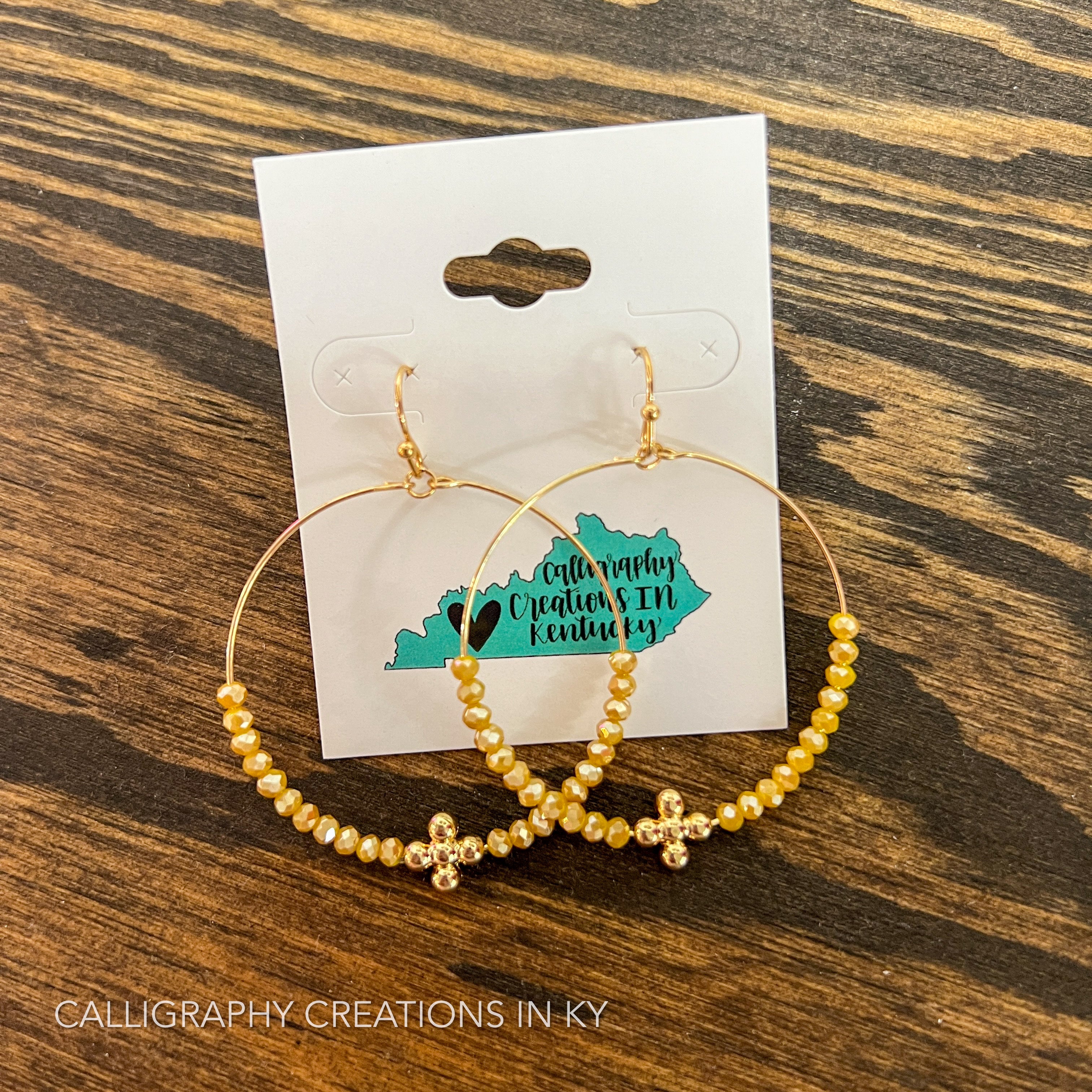Mustard | Laney Earrings