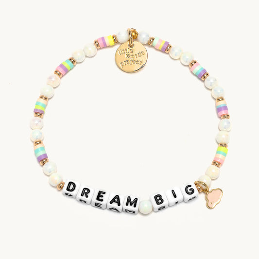 Dream Big / Cloud Little Words Project Beaded Bracelet