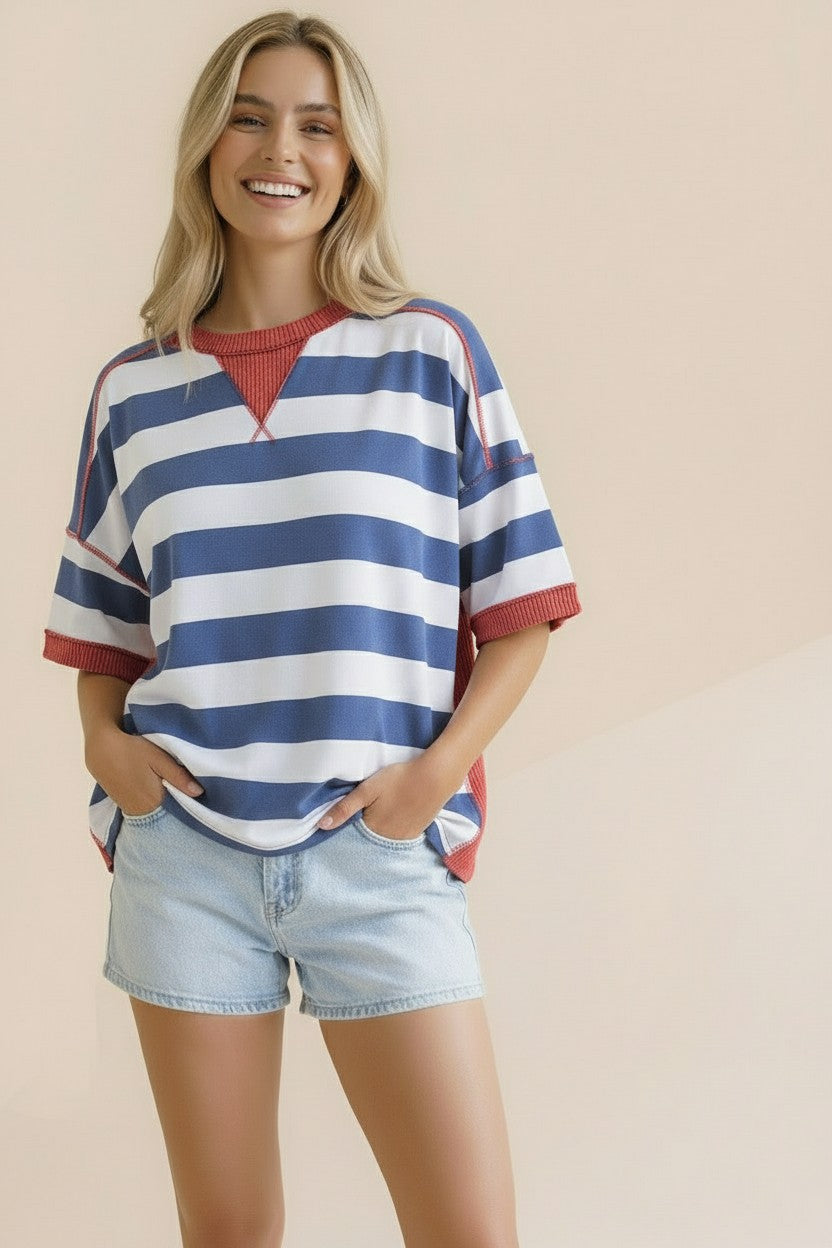 Americana Stripe Top