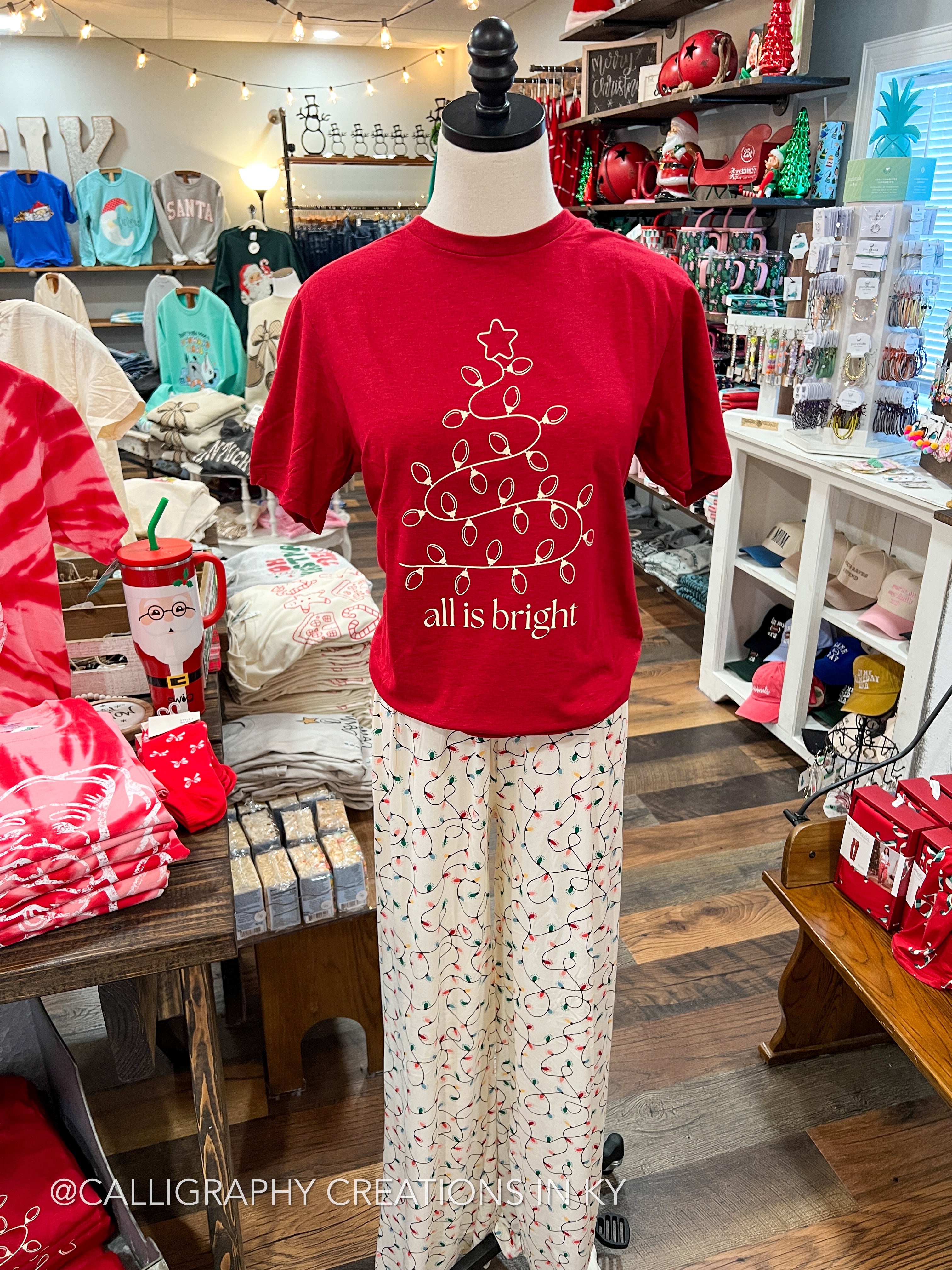 All Is Bright Tee