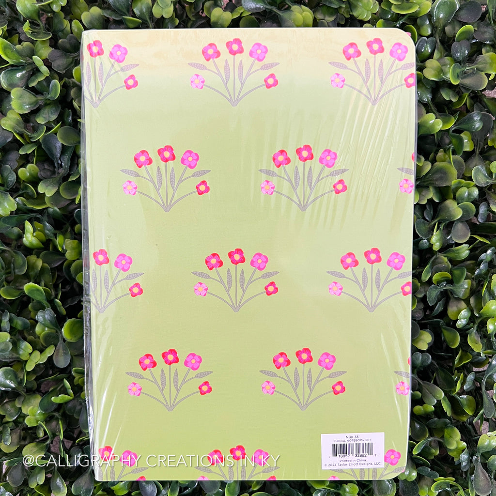 Bouquets Notebook Set
